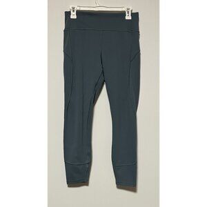 Lululemon Align Leggings, Size 10, Blue Gray/Nebula Gray, Cropped, 25 In Inseam